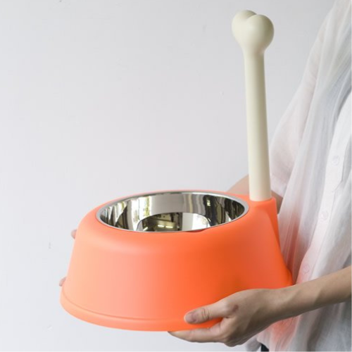 Alessi | Lupita Dog Bowl in Orange