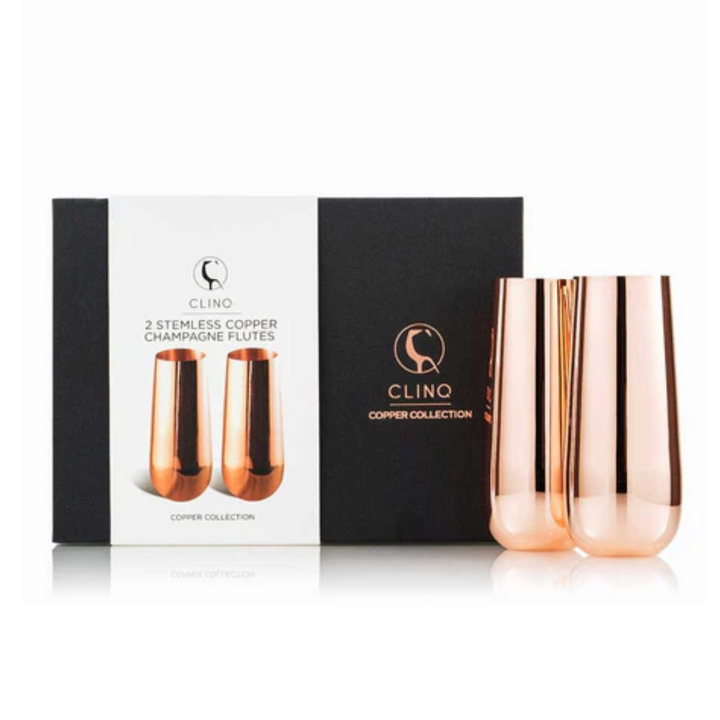 Clinq Stemless Champagne Flutes Main01