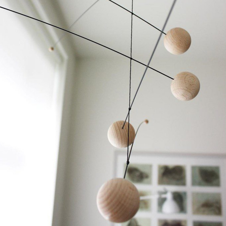 Flensted Mobiles Futura Mobile Nature Lifestyle Close Up 1