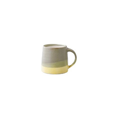 Kinto Slow Coffee Style Mug 330 ml Moss Green Yellow Main01