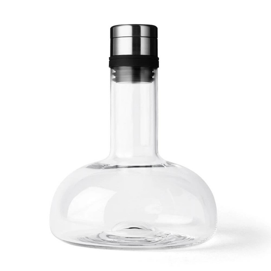 Menu Design Wine Breather Carafe Silver Main01