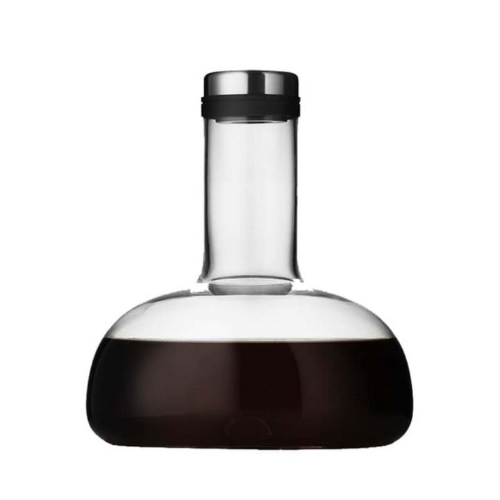 Menu Design Wine Breather Carafe Silver Main02