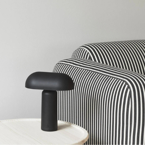Normann Copenhagen Porta Portable Lamp Black Life01