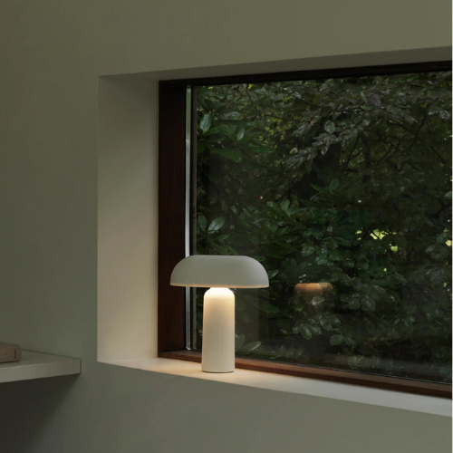 Normann Copehagen Porta Lamp White Hero