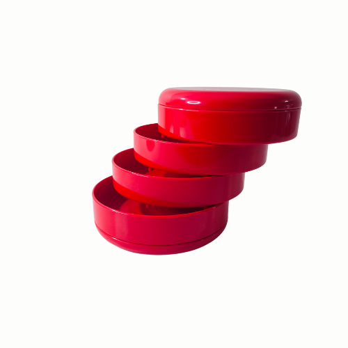 Rexite Multiplor Desk Organiser Red Main02