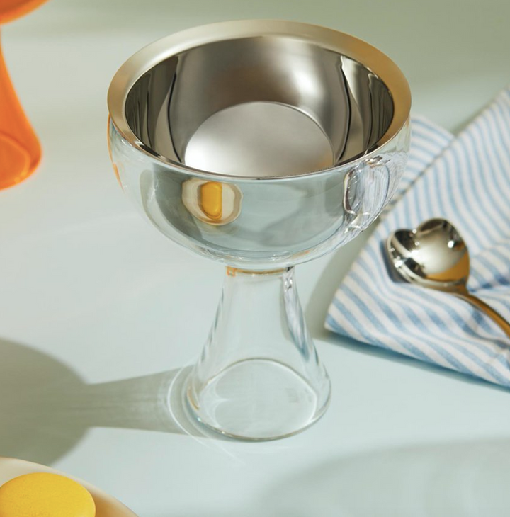 Alessi Big Love Ice Cream Bowl and Spoon Ice Lifestyle01