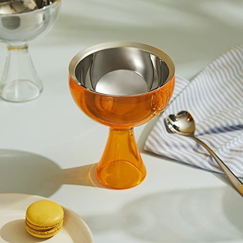 Alessi Big Love Ice Cream Bowl Orange Lifestyle01