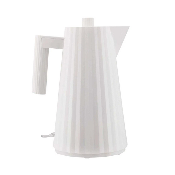 Alessi Plissè Electric Kettle in White Main