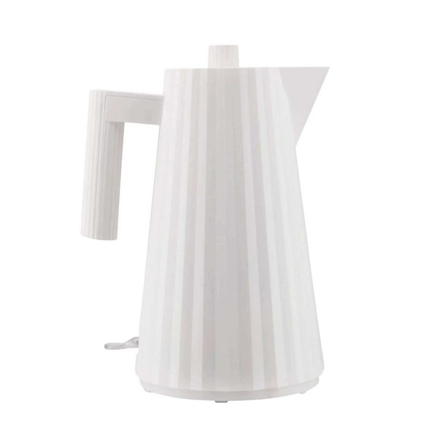 Alessi Plissè Electric Kettle in White Main