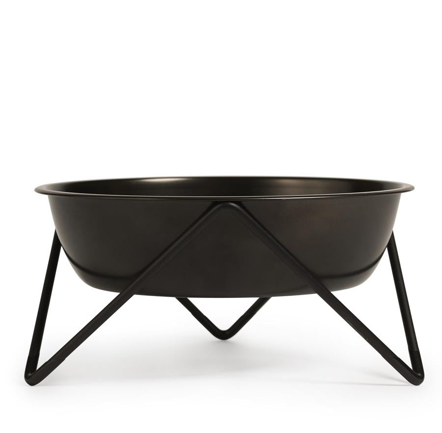 Bendo Woof Pet Dog Bowl Black on Black Sydney Australia