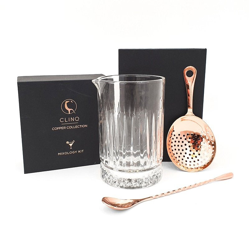 Clinq Barware Copper Collection Mixology Set main01