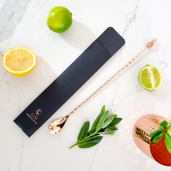 Clinq Barware Pineapple Cocktail Stirrer Main02