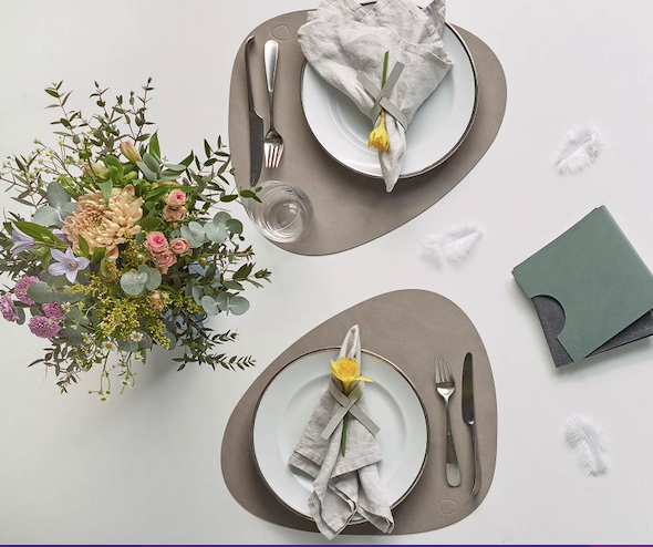 Lind Dna Table Mat Light Grey Lifestyle01