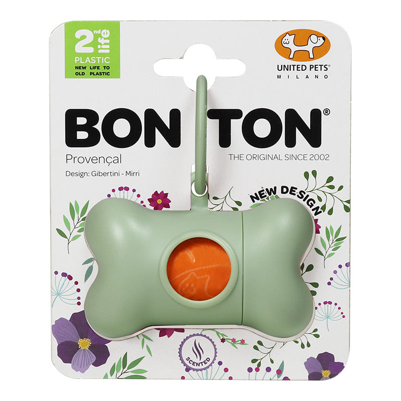UNITED PETS BON TON  PET WASTE PAPER DISPENSER GREEN MAIN01