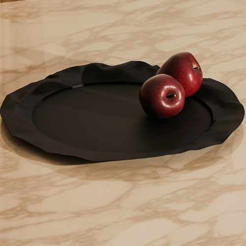 ALESSI FOIX TRAY Black LIFE01