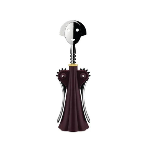 Alessi Anna G Corkscrew Red Burgundy Main02