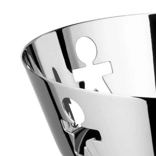 Alessi Girotondo Basket 18cm Silver Main02