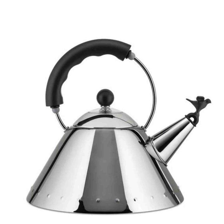 Alessi Bird Whistle Kettle Black 