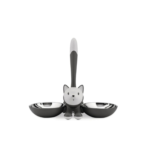 Alessi Tigrito Cat Bowl Grey Main01