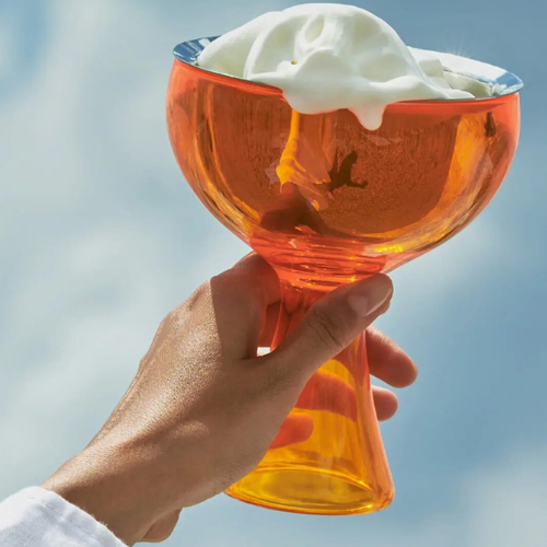 Alessi Big Love Ice Cream Bowl Orange Life55