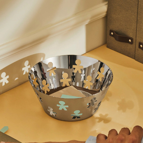 Alessi Girotondo Basket M Silver AKK04 Life099