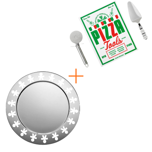 Alessi Girotondo Tray + Printworks Pizza Tools Bundle Main01