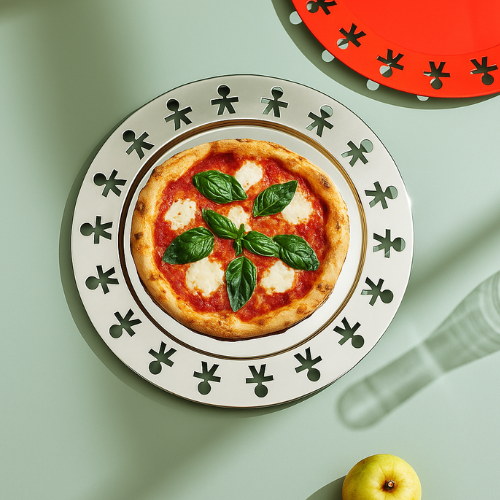 Alessi Girotondo Round Tray Life01