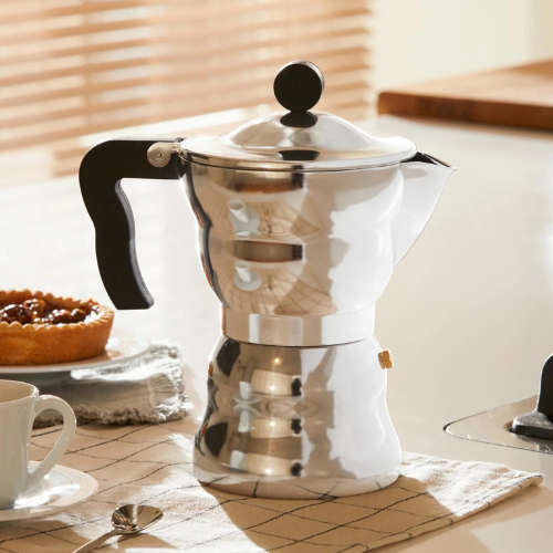Alessi Moka Alessi Espresso Coffee Moka Pot 6 Cup Life01
