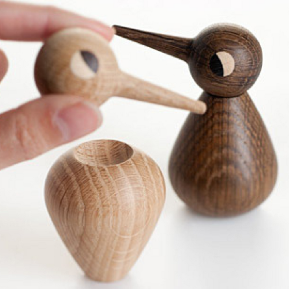 Architectmade Bird Small Natural and Oak  Kristian Vedel Main02