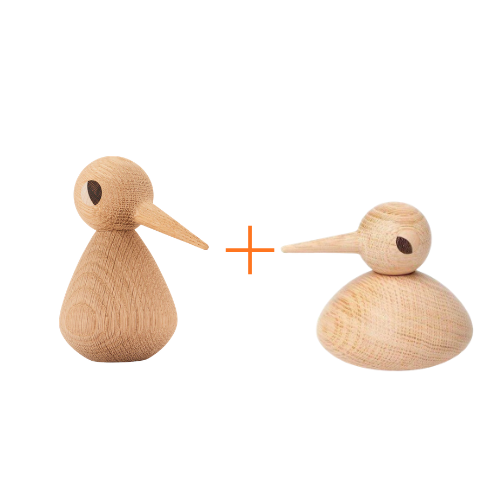 Architectmade Bundle Birds Chubby + Large in Oak Main01