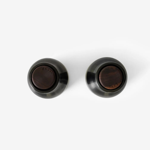 Audo Copenhagen Bottle Grinders for Salt &amp; Pepper in Bronzed Brass Life06