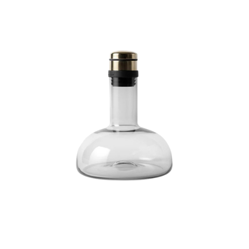Audo Copenhagen Wine Breather Smoked in Brass Main01 