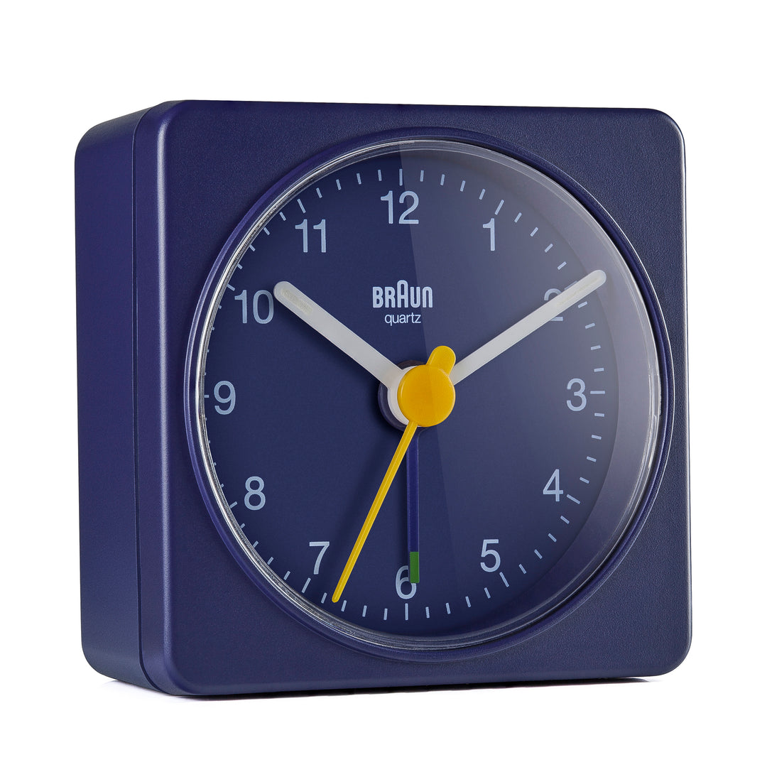 Barun BC02BL Travel Alarm Clock Blue Main01