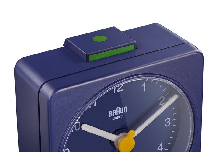 Barun BC02BL Travel Alarm Clock Blue Main05