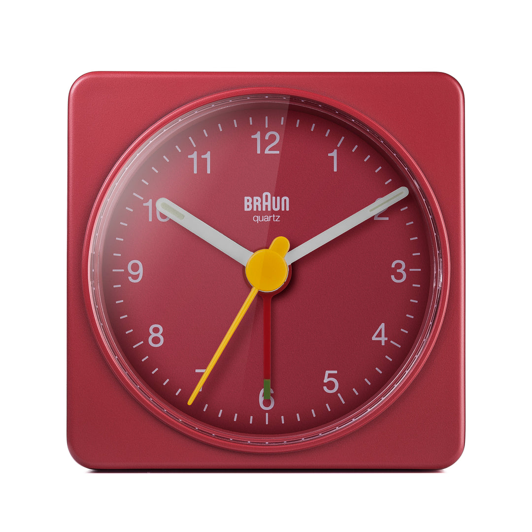 Braun BC02 R Travel Clock Red Main02