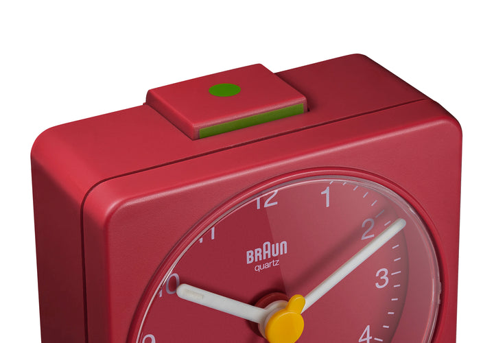 Braun BC02 R Travel Clock Red Main05