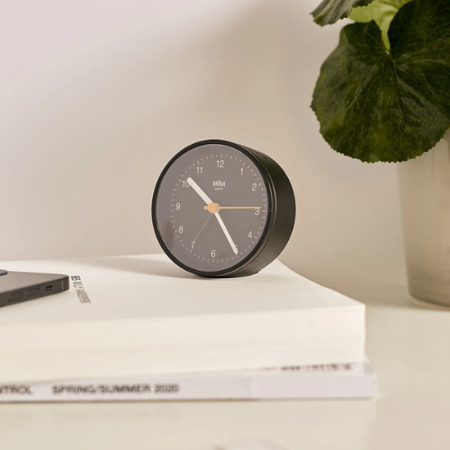 Braun BC12B Analogue Alarm Clock Black Life99
