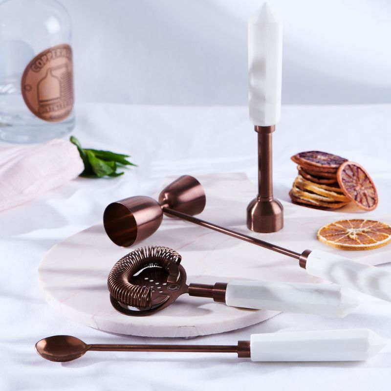 Marble & Copper cocktail set Marble & Copper cocktail set