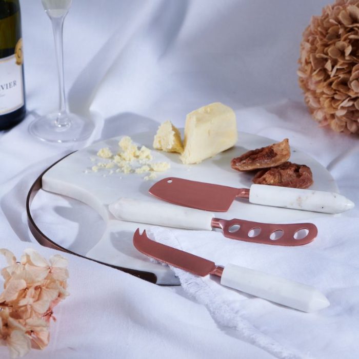 Clinq Barware Marble Cheese Knife Set Lifestyle011