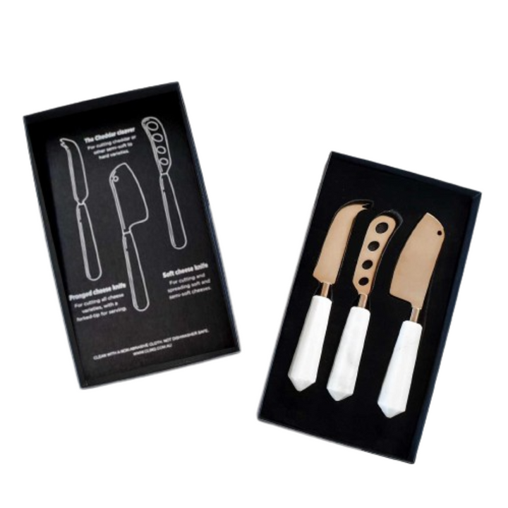 Clinq Marble Cheese Knife Set Main00033