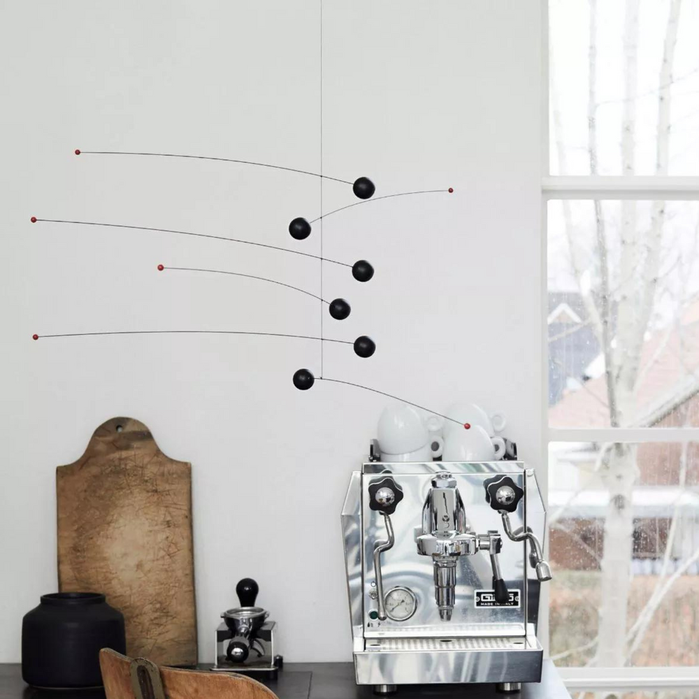 FLENSTED MOBILES Futura Mobile Black in Lifestyle