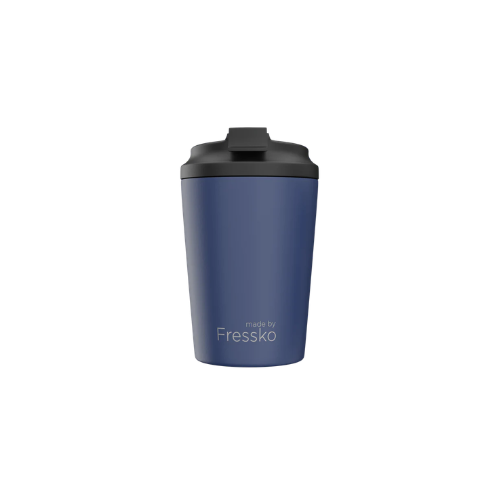 Fressko Camino 12oz Reusable Ceramic Lined Coffee Cup in Denim Main01