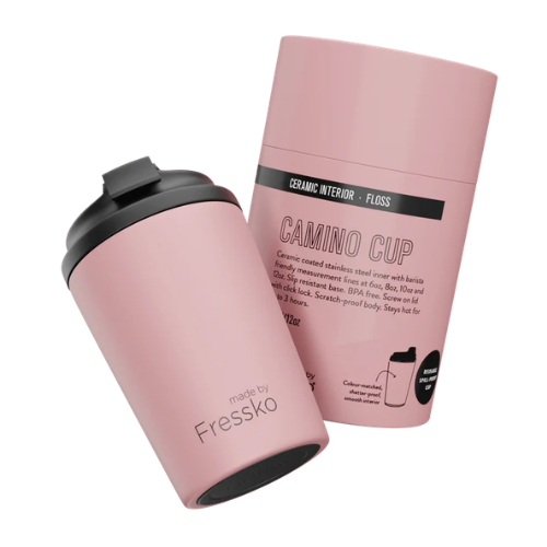 Fressko Camino 12oz Reusable Ceramic Lined Coffee Cup in Floss Main04