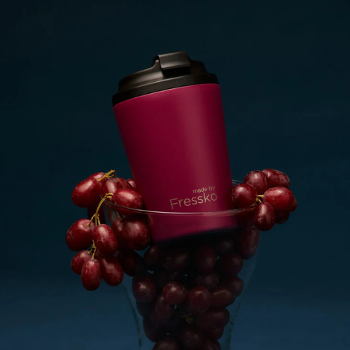 Fressko Bino 8oz Reusable Ceramic Lined Coffee Cup in Pinot Life01