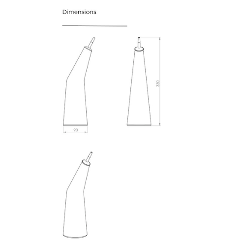 Jam Factory Kink Oil Bottle clear Draw01