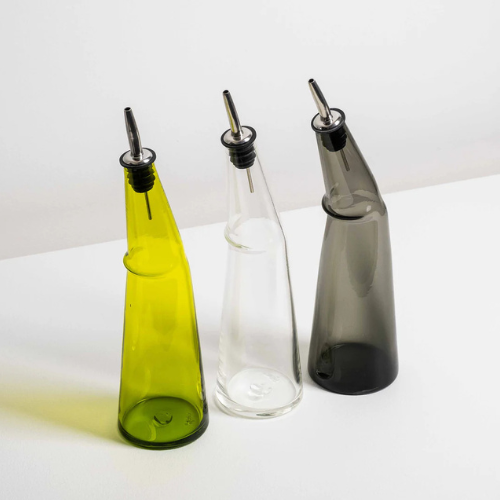 Jam Factory Kink Oil Bottle Smoke Olive Clear 