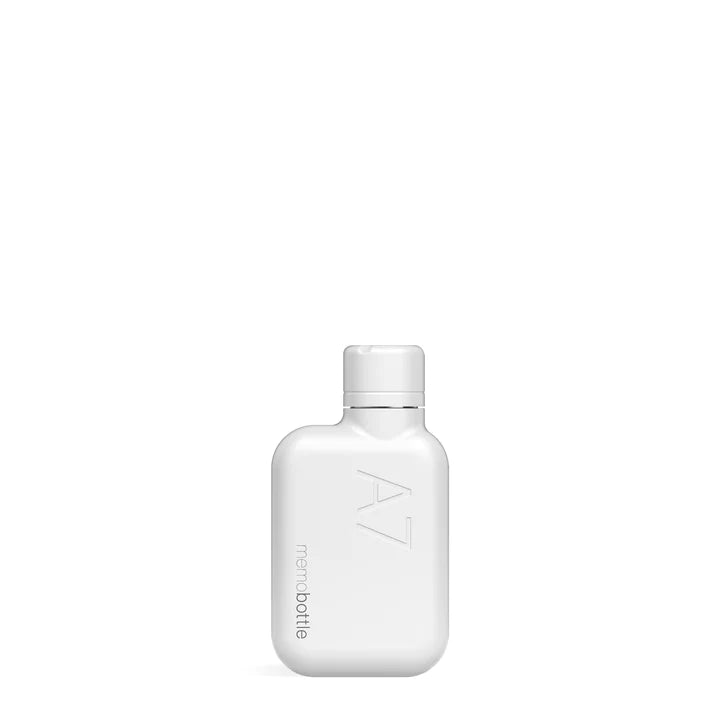 Memobottle water bottle stainless steel white 250ml main01