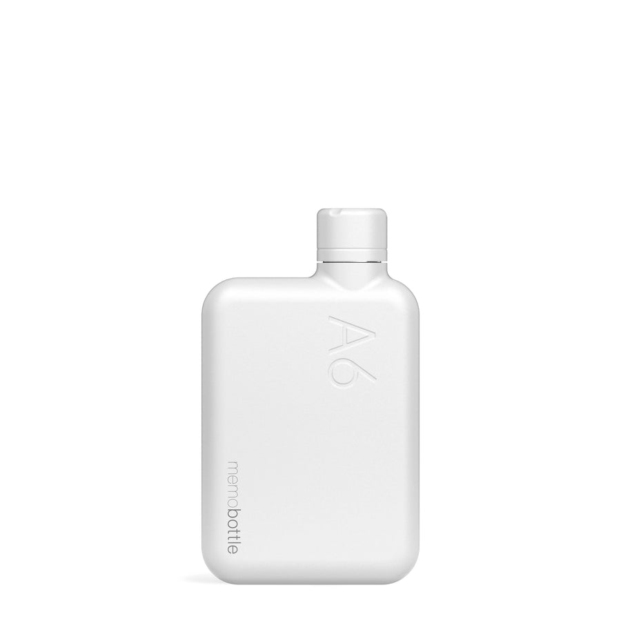 Memobottle A6 Water Bottle Stainless steel 500ml White Main01