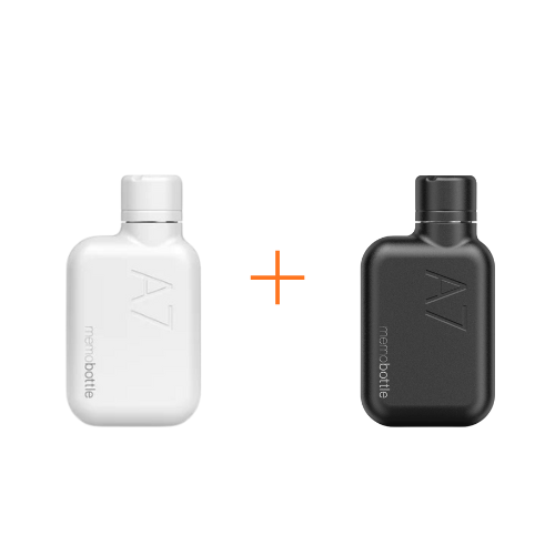 Memobottle Bundle A7 Water Bottle Black White Main001
