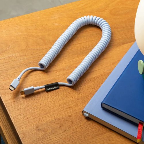 Native Union Pop Cable XL 2.4M USB-C Azur Blue Life01